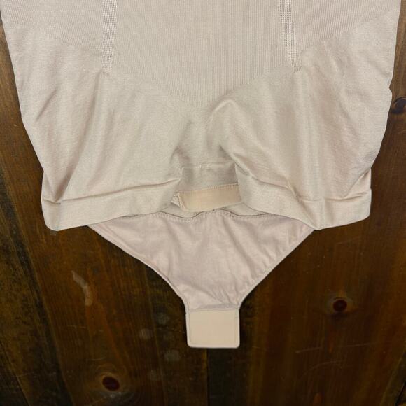 SPANX High-Waisted Body Tunic Shapewear Tan Nude 1457 Slimming Women's Medium - Picture 5 of 12